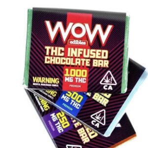 Wow Edibles Chocolate Bar 500mg
