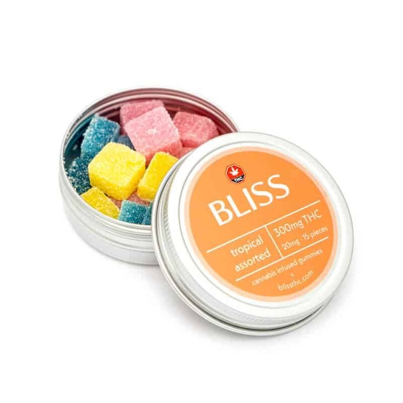 BLISS Edibles 300mg THC Tropical BLISS Edibles 300mg THC Tropical